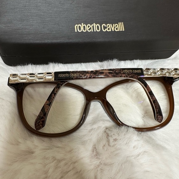 Roberto Cavalli Tortoiseshell Eyewear-optical
